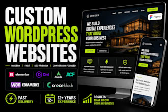 design and develop your wordpress website