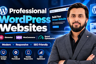 design and develop your wordpress website