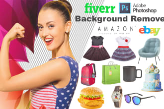 do 10 photos background removal professionally within 3 hr