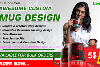 design creative mug design