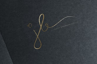 create hand drawn logo