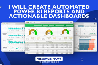 create power bi analysis and dashboards