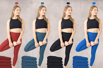 professionally change colors for fashion and product images