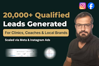 run expert facebook and instagram ads, meta lead generation