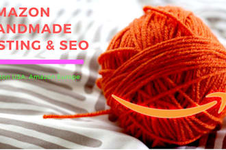 create amazone handmade product listing SEO to grow sale