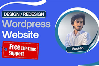 professionally design, redesign, build wordpress website