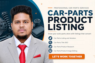 car parts top quality products listings with variation