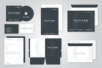 design business card, letterhead and stationary items