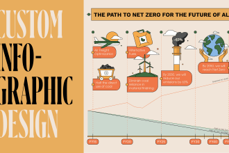 design a professional infographic