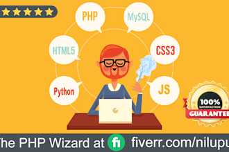 code expert PHP script with mysql, HTML, javascript and CSS