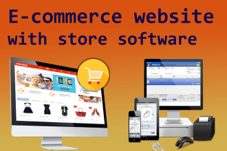 ecommerce website with free store management software