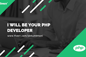 be your PHP developer