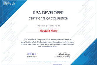 automate any process using uipath rpa