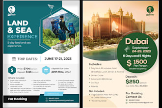 do flyer design, business flyer or event flyer