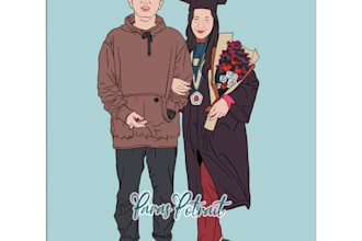 create a flat design of your photo