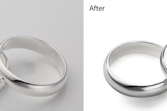 do jewerly photo editing and retouching
