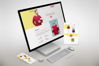 design amazing responsive PSD web ui and html conversion