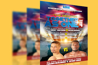 design a unique sport flyer or soccer poster