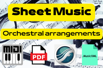 arrange music for orchestra