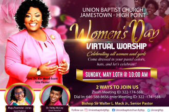 do pro online church flyer, event flyer, social media