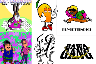 make logo design   especially hiphop , car, bike, weed related