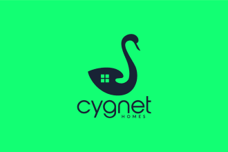 make a minimalist typography logo design for your business or product