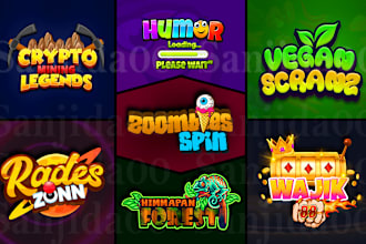 do any kind of 3d game title, kids,candy, etc game logo
