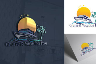 create travel logo design for tourism and vacations business