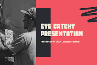 design a premium eye catching presentation