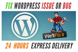 help in wordpress site