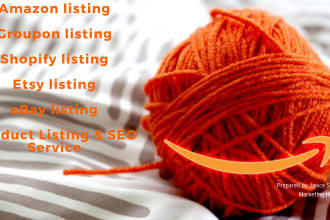do product listing to amazon groupon etsy ebay walmart