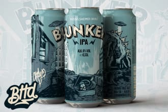 illustrate sensational label designs