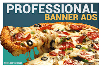 create 4 unique ad banners