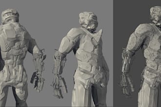 create high quality 3d models