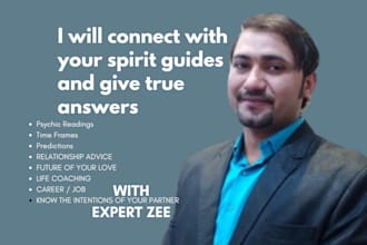 connect with your spirit guides and give true answers