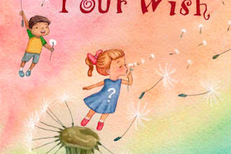 hand painted watercolor illustrations in a gentle, fairytale style