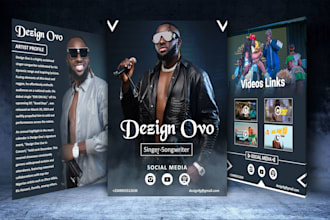 design speaker kit, speaker sheet, epk, media kit, one sheet
