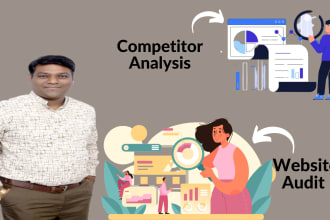 provide website SEO audit report and do competitor analysis