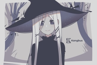 draw anime simple art