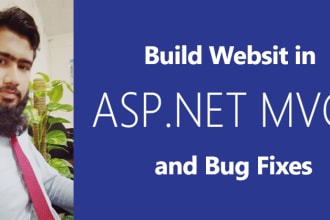 develop asp dot net mvc web app