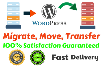 move, migrate, copy or transfer your wordpress website