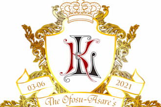 design any wedding initial monogram