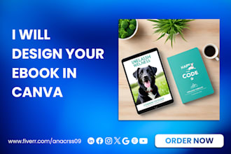 create stunning ebooks, digital products, decks in canva