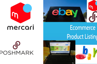 crosslist or product listing on poshmark ebay and ecommerce