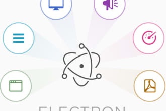 develop cross platform desktop applications with electron js and websites