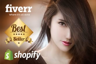 design professional shopify store, shopify website