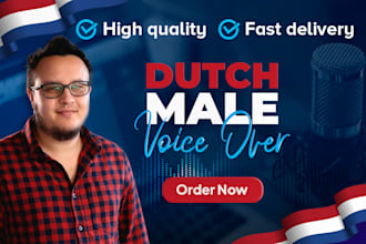 be your dutch male no ai voice over
