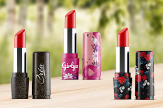 design cosmetic label or box design, beauty packaging design