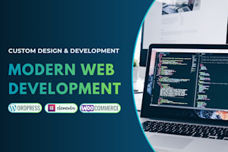 customize wordpress websites with elementor and custom coding