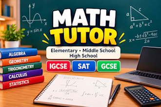 tutor you in sat, igcse, and gcse mathematics